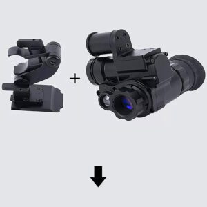 NVG-10 1x Optical / 1x-3x Digital Zoom Wide View Infrared Night Vision Monocular - Image 7